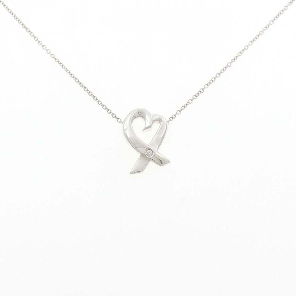 TIFFANY Authentic Silver Heart Necklace